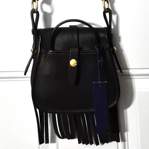 Vintage. Dooney and Bourke ,.FIONA Crossbody, mini saddlebag. NWOT, black. 2005 - Picture 13 of 13